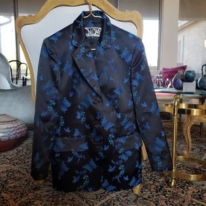 Diane von Furstenburg Butterfly Jaquard Suit